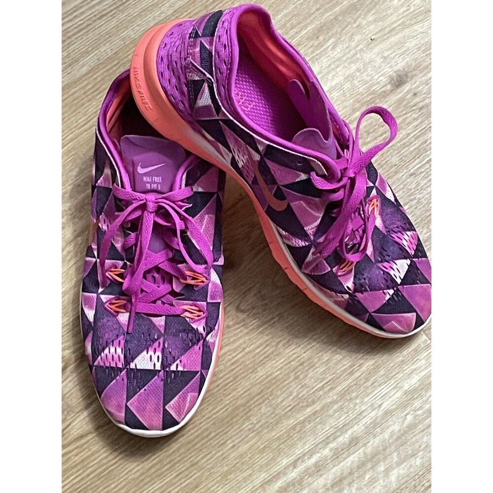 NIKE Free TR Fit 5 Running Shoes Women's Size 8.5 (704695-501) (W-12)